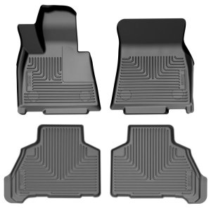 Ford Expedition Floor Liners - Front & 2nd Seat - Husky Liners - Weatherbeater - Black - `25-`26 Ford Expedition Floor Liners - Front & 2nd Seat - Husky Liners - Weatherbeater - Black - `25-`26